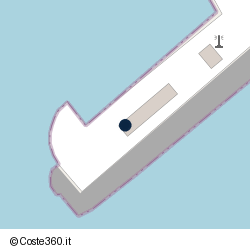 Posizione della concessione demaniale marittima Autorità Portuale di Mar Ligure Orientale, A. 2019, N. CAR64