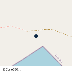Posizione della concessione demaniale marittima Comune di Taranto, A. 2025, N. 17