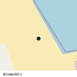 Posizione della concessione balneare Comune di Ravenna, A. 2024, N. 175