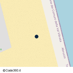 Posizione della concessione balneare Comune di Alba Adriatica, A. 2008, N. 9