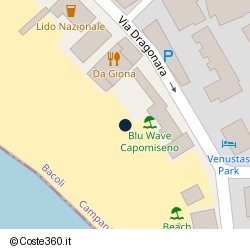 Posizione della concessione balneare Comune di Bacoli, A. 2008, N. 137