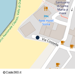 Posizione della concessione demaniale marittima Comune di Castellabate, A. 2023, N. 16