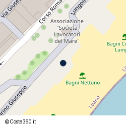Posizione della concessione balneare Comune di Loano, A. 2005, N. 3719