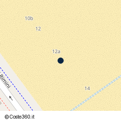 Posizione della concessione balneare Comune di Rimini, A. 2004, N. 333