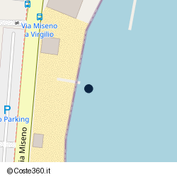 Posizione della concessione balneare Comune di Bacoli, A. 2009, N. 157