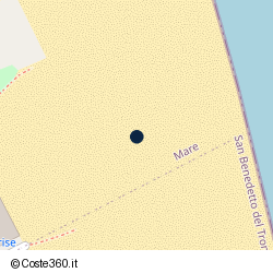 Posizione della concessione balneare Comune di San Benedetto Del Tronto, A. 2015, N. 45