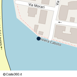 Posizione della concessione demaniale marittima Provv. OOPP di Veneto-Trentino-Friuli, A. 2021, N. 32125/20