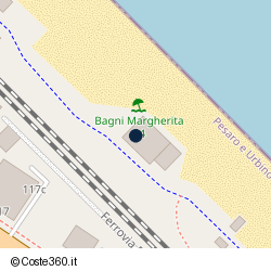 Posizione della concessione balneare Comune di Pesaro, A. 2009, N. 33261