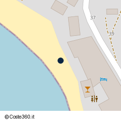 Posizione della concessione balneare Comune di Capoliveri, A. 2025, N. 1