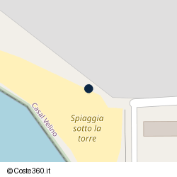 Posizione della concessione demaniale marittima Comune di Casal Velino, A. 2022, N. 10