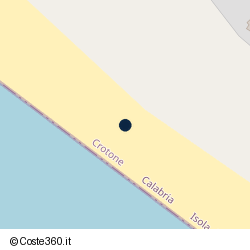 Posizione della concessione demaniale marittima Comune di Isola Di Capo Rizzuto, A. 2024, N. 003
