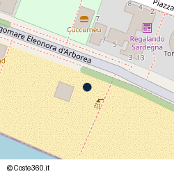 Posizione della concessione balneare Regione di Sardegna, A. 2024, N. 34038