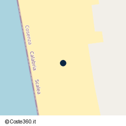 Posizione della concessione demaniale marittima Comune di Scalea, A. 2019, N. 001