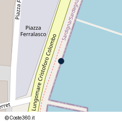 Posizione della concessione demaniale marittima Regione di Sardegna, A. 2017, N. 24CA