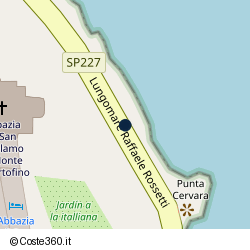 Posizione della concessione demaniale marittima Comune di Santa Margherita Ligure, A. 2025, N. 10
