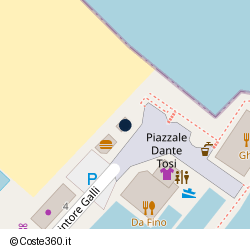 Posizione della concessione balneare Comune di Riccione, A. 2009, N. 169