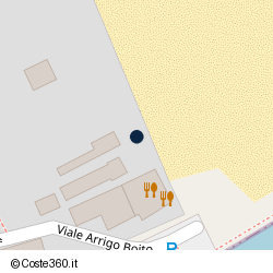 Posizione della concessione balneare Comune di Cervia, A. 2011, N. 01
