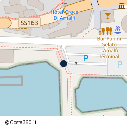 Posizione della concessione demaniale marittima Comune di Amalfi, A. 2021, N. 39