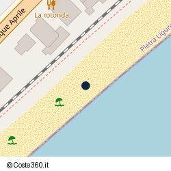Posizione della concessione balneare Comune di Pietra Ligure, A. 2010, N. 2600