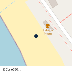 Posizione della concessione demaniale marittima Comune di Scalea, A. 2011, N. 12