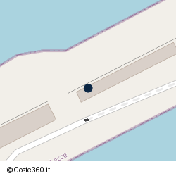 Posizione della concessione demaniale marittima Comune di Gallipoli, A. 2015, N. 317