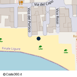 Posizione della concessione demaniale marittima Comune di Finale Ligure, A. 2025, N. 15