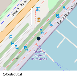 Posizione della concessione demaniale marittima Autorità Portuale di Mar Ligure Orientale, A. 2022, N. 86