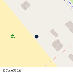 Posizione della concessione demaniale marittima Comune di Forte Dei Marmi, A. 2008, N. 14