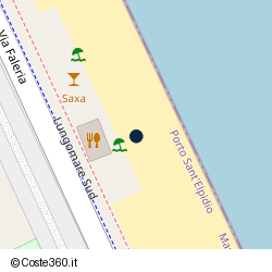 Posizione della concessione demaniale marittima Comune di Porto Sant'Elpidio, A. 2020, N. 18