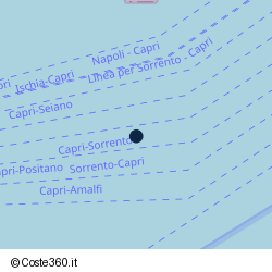 Posizione della concessione demaniale marittima Comune di Capri, A. 2018, N. 136