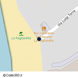 Posizione della concessione balneare Comune di Castellabate, A. 2015, N. 40