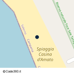 Posizione della concessione balneare Comune di Capaccio, A. 2020, N. 4
