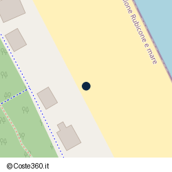 Posizione della concessione balneare Comune di Cesenatico, A. 2011, N. 100