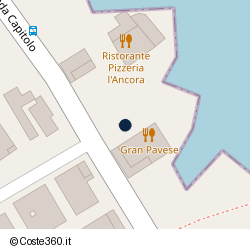 Posizione della concessione balneare Comune di Monopoli, A. 2008, N. 36