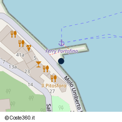 Posizione della concessione demaniale marittima Comune di Portofino, A. 2013, N. 3
