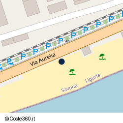 Posizione della concessione demaniale marittima Comune di Pietra Ligure, A. 2011, N. 2637