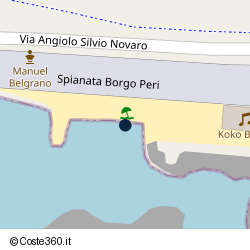 Posizione della concessione demaniale marittima Comune di Imperia, A. 2010, N. 90