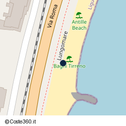 Posizione della concessione demaniale marittima Comune di Laigueglia, A. 2015, N. 1056