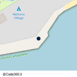 Posizione della concessione balneare Comune di Massa Lubrense, A. 2014, N. 189