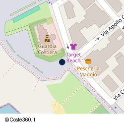 Posizione della concessione demaniale marittima Comune di Ugento, A. 2022, N. 11