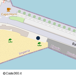 Posizione della concessione demaniale marittima Comune di Imperia, A. 2010, N. 49