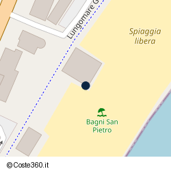 Posizione della concessione balneare Autorità Portuale di Mar Ligure Occidentale, A. 2023, N. SAV96