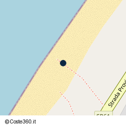 Posizione della concessione balneare Comune di Castiglione Della Pescaia, A. 2010, N. 10