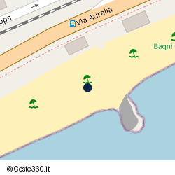 Posizione della concessione balneare Comune di Pietra Ligure, A. 2010, N. 2603