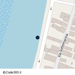 Posizione della concessione demaniale marittima Provv. OOPP di Veneto-Trentino-Friuli, A. 2022, N. 25147