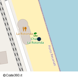 Posizione della concessione balneare Comune Porto Recanati, A. 2008, N. 02