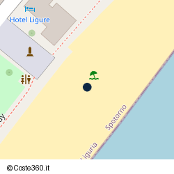 Posizione della concessione demaniale marittima Comune di Spotorno, A. 2025, N. 5