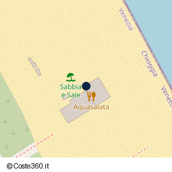 Posizione della concessione demaniale marittima Comune di Chioggia, A. 2016, N. 154447