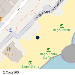 Posizione della concessione balneare Comune di Loano, A. 2005, N. 3684