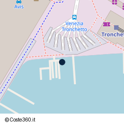 Posizione della concessione demaniale marittima Autorità Portuale di Mar Adriatico Settentrionale, A. 2025, N. 36673